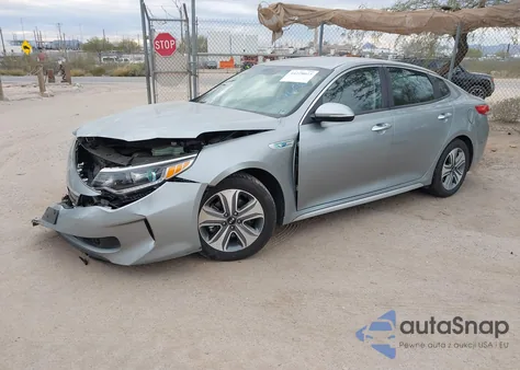 2017 Kia Optima Hybrid Ex z USA, uszkodzony, nr VIN KNAGU4LE4H5017655
